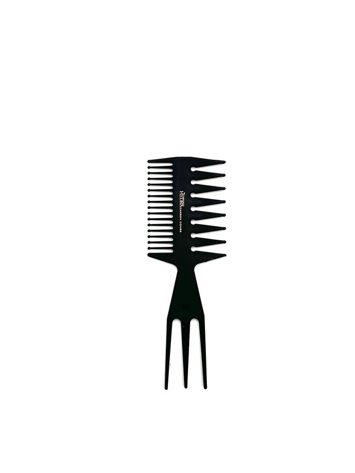 Hydra Tarko Double Toothed Carbon Comb 2135